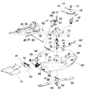 Page A Diagram and Parts List for 196-795-009 1986 MTD Lawn Tractor