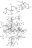 Page A Diagram and Parts List for 196-802-722 1986 MTD Lawn Tractor