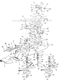 Page A Diagram and Parts List for 196-803-138 1986 MTD Lawn Tractor
