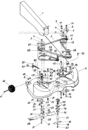 Page A Diagram and Parts List for 196-804-401 1986 MTD Lawn Tractor