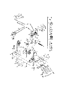 Deck/spindle Diagram and Parts List for 17BSDALB099  MTD Lawn Tractor