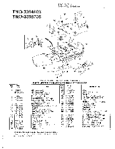 12/12.5hp 42" lawn tractors Diagram and Parts List for 3394803  MTD Lawn Tractor