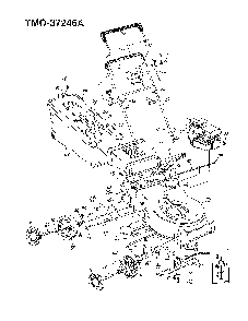 Part Location Diagram of 788-0638 MTD Touch up pai