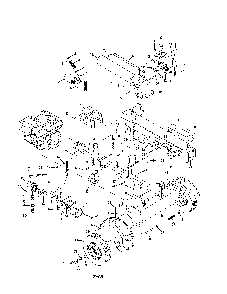 Log splitter Diagram and Parts List for 24BG57M1799  MTD Log Splitter
