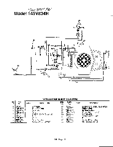 Electrical system Diagram and Parts List for 145W834P401  MTD Lawn Tractor