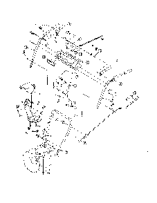 Handles/chute/light Diagram and Parts List for 31AS6FEG731  MTD Snow Blower