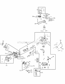 Engine_Assembly_1P61L0 Diagram and Parts List for 1P61L0  MTD Engine