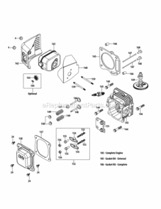 1P65Tga_Cylinder_Head Diagram and Parts List for 1P65TGA  MTD Engine