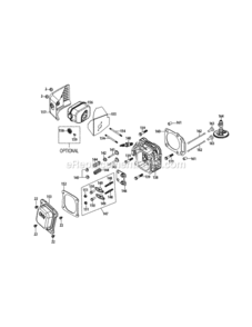 1P70L0A_Cylinder_Head Diagram and Parts List for 1P70L0A  MTD Engine
