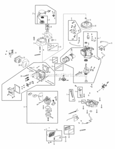 Engine_Assembly_1P70M0 Diagram and Parts List for 1P70M0  MTD Engine
