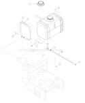 Page F Diagram and Parts List for 200H 55AF3B6-195 MTD Lawn Mower