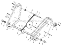 Page A Diagram and Parts List for 210-320-000 1990 MTD Tiller