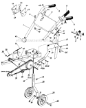 Part Location Diagram of 784-0031 MTD Clutch Grip Ass'y. L.H.