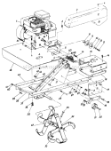 Part Location Diagram of 4943 MTD U-Channel Brkt. Ass'y.