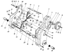 Page A Diagram and Parts List for 210-381-031/2835-958 1990 MTD Tiller