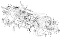Page C Diagram and Parts List for 210-430-027/785-220 1990 MTD Tiller