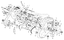 Page C Diagram and Parts List for 210-430-031/2832-475 1990 MTD Tiller