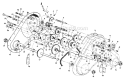 Page C Diagram and Parts List for 210-430-054/481-4075 1990 MTD Tiller