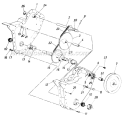 Page A Diagram and Parts List for 21030C 1986 MTD Tiller
