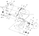 Page A Diagram and Parts List for 21030S 1985 MTD Tiller