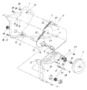 Page A Diagram and Parts List for 21031-9 1989 MTD Tiller