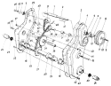 Page A Diagram and Parts List for 211-381-084/936435 1991 MTD Tiller
