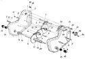 Page B Diagram and Parts List for 211-406-134 1991 MTD Tiller