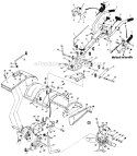 Page A Diagram and Parts List for 211-430-192 1991 MTD Tiller