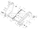 Page A Diagram and Parts List for 211700 1991 MTD Tiller