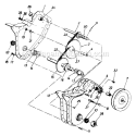 Page A Diagram and Parts List for 212-030-726 1992 MTD Tiller
