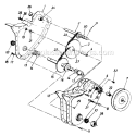 Page A Diagram and Parts List for 212-030-205 1992 MTD Tiller