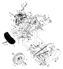 Page A Diagram and Parts List for 212-430-304 1992 MTD Tiller