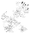 Page B Diagram and Parts List for 213-430-062 1993 MTD Tiller