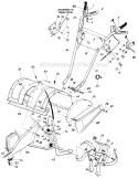 Part Location Diagram of 784-0084 MTD Tine Adapter Ass'y.