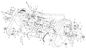 Page C Diagram and Parts List for 21430-9 1989 MTD Tiller