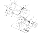 Page A Diagram and Parts List for 215-030-000 1985 MTD Tiller