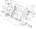 Page A Diagram and Parts List for 215-386-016 1985 MTD Tiller
