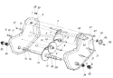 Page D Diagram and Parts List for 215-403-000 1985 MTD Tiller