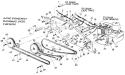 Page D Diagram and Parts List for 215-406-000 1985 MTD Tiller