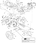 Page C Diagram and Parts List for 215-412-229 1985 MTD Tiller