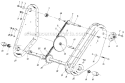 Page A Diagram and Parts List for 216-310-000 1986 MTD Tiller