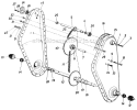 Part Location Diagram of 784-0125 MTD Wheel Shaft Ass'y.
