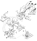 Page B Diagram and Parts List for 216-430-062 1996 MTD Tiller
