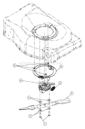 Part Location Diagram of 01002710 MTD Flat Washer-3/8 X .738 X .063