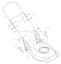 Part Location Diagram of 01003203 MTD Upper Handle, 1.0