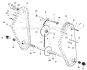 Page A Diagram and Parts List for 217-403-000 1987 MTD Tiller