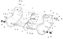 Page B Diagram and Parts List for 217-403-000 1987 MTD Tiller