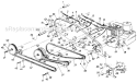 Page E Diagram and Parts List for 217-403-000 1987 MTD Tiller