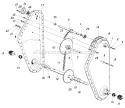 Page A Diagram and Parts List for 217-404-000 1987 MTD Tiller