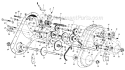 Page E Diagram and Parts List for 217-430-019 1987 MTD Tiller